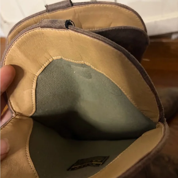 Roper Distressed Brown Embroidered Boots - Picture 7 of 7